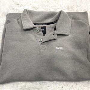 VANS grey pullover hoodie